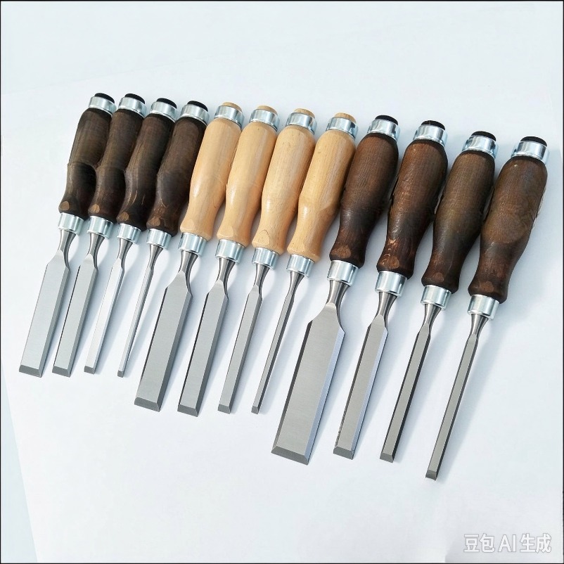 Wood Chisel Set - Conjunto de formões para trabalhos em