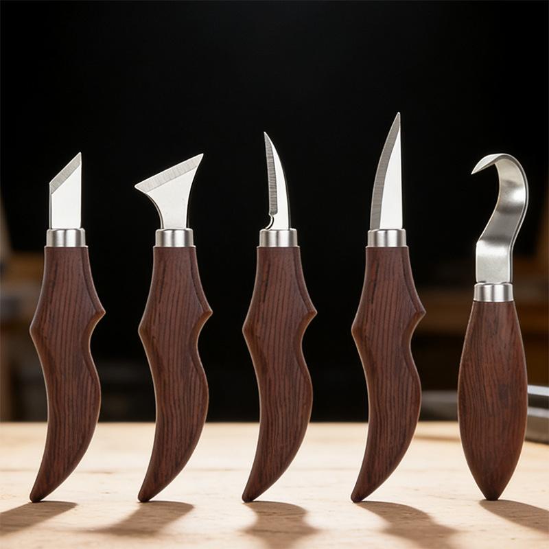 Conjunto de 5 Facas para Escul - Wood Chisel Set avaliação e preço