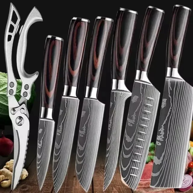 Cozinha japonesa de chef 7cr17 - Drawknife Blade avaliação e preço